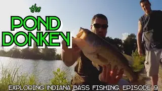 THE POND MONSTER! Culling a Pond at Family Request Pt 2: Exploring Indiana Bass Fishing Ep 9