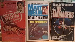 Misadventures Of A Completist!  MATT HELM by Donald Hamilton