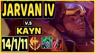 ANDA (JARVAN IV) vs KAYN - 14/1/11 KDA JUNGLE GAMEPLAY - NA Ranked GRANDMASTER