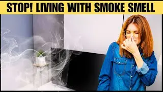 How to Remove Smoke Smell from Your House FAST! (Works Like Magic)
