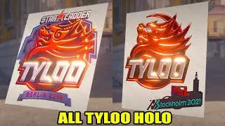 CS2 Updated TYLOO Foil Sticker(Inspecting All Tyloo Foil Stickers In CS2)