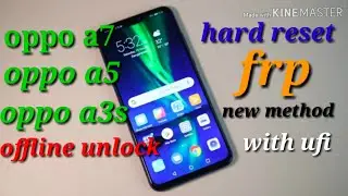 Oppo a7 unlock password, OPPO A5 remove password unlock