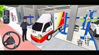New Kia Pickup Truck in Auto Repair Shop- 3D Driving Class - Car Game - Car Driving Game #3dcargame 