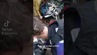 2024 KTM 250 TBI drowned