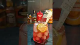 Red Label Whisky Peg ASMR 🥃 #drink #redlabel #whisky