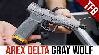 A Tactical-Match Polymer Pistol: The AREX Delta Gray Wolf