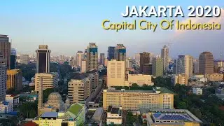 Drone View Jakarta 2020, Amazing Capital City Of Indonesia From Above | Drone by DJI Mavic 2 Pro