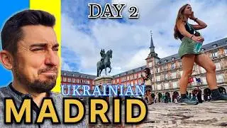 Madrid 🇪🇸Spain | Ukrainian Crew Member's Euro Trip VLOG 2