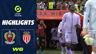 OGC NICE - AS MONACO (0 - 1) - Highlights - (OGCN - ASM) / 2022-2023
