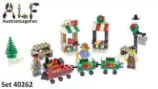 Lego Seasonal 40262 Christmas Train Ride - Lego Speed Build Review