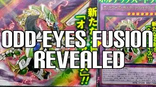 Yugioh Odd-Eyes Fusion Monster - Odd-Eyes Vortex Dragon