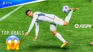FC 24 - TOP GOALS | FIFA 24 PS5&trade; Pro [4K60] NEXT GEN Gameplay | Ft. Ronaldo Messi Mbappe Billingham