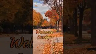 Welcome October #status #season #october #shorts #trending #trend #autumn #nature #viral #video