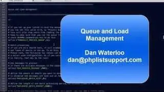 Configuring phpList #3 - Editing the config.php file