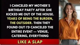I Canceled My Mother's Birthday Party After She Kicked Me Out Of The House. But Then...