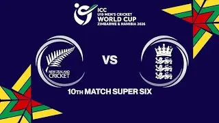 NZ vs England U19 Super Six Clash! Cricket26 Highlights