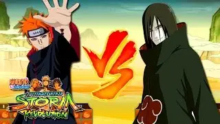 Pain vs Orochimaru - Naruto Shippuden Ultimate Ninja Storm Revolution