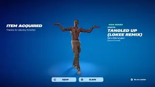 How To Get Tangled Up Lokee Remix Emote For FREE! (Fortnite)