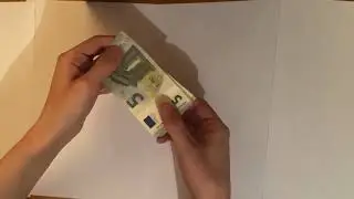 Counting money: EURO 5 banknotes &euro;&euro;&euro;