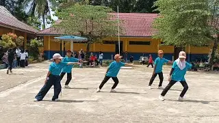 Penampilan dari Kelas 4 Pada Cabang Lomba Senam Kegiatan PORSENI '25 | 17-12-2025