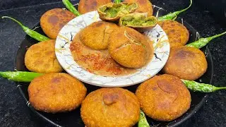 Hari matar ki Kachori recipe ￼