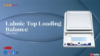 Labnic Top Loading Balance LBN-LB121 | Precision Weighing for Labs & Industries