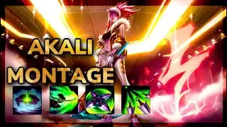 Akali Montage &mdash; Akali Combos &mdash; Akali Gameplay &mdash; Season 10