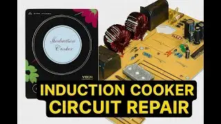induction cooker circuit board repair #electromech