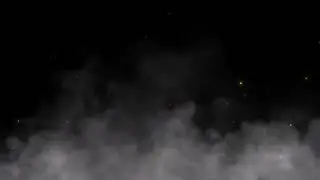 Smoke Black Screen With Yellow Particles Light Effect Background || Mev4you