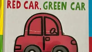 Board book - red car, green car