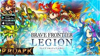 BRAVE FRONTIER LEGION Gameplay Android / iOS (Official Launch)