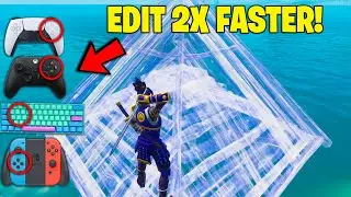 СЕКРЕТНАЯ настройка для редактирования в 2 раза быстрее в Fortnite! (Консоли и ПК!)