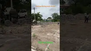 Column Footing marking new site at Adoni.