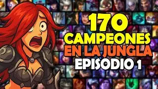 ¿Se puede? Jugando y Ganando con TODOS los Campeones de League of Legends 😱 Dia 1 Katarina