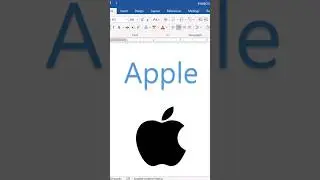 How to add apple logo in ms word | How to insert apple symbol in ms word #apple #msword #symbol