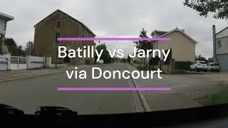 Rouler de Batilly vers Jarny (Lorraine)