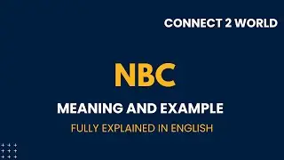 What Does NBC  Means || Meanings And Definitions With NBC in ENGLISH