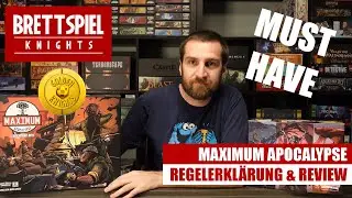 Maximum Apocalypse Brettspiel - Regelerklärung und Review
