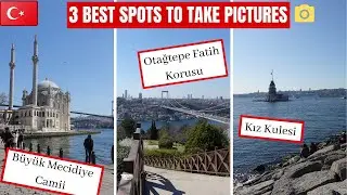 TOP 3 Best Photography Spots in Istanbul! 🇹🇷