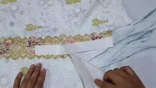 collar placket stitching//কলার প্লেট বা প্লাকেট সেলাই