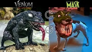 Venom The Last Dance 2024 Vs The Mask 1995 CGI Comparison | CGI of 1995 vs 2024