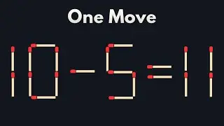 Matchstick Puzzles for Brain Training | Logic and Math Puzzles | Think Smart