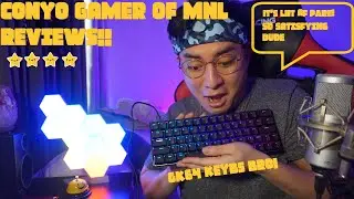 *UNBOXING* *LOL* Conyo Gamer Of MNL reviews the Geek GK64
