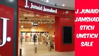 J.Junaid Jamshed Summer Season Sale August 2022