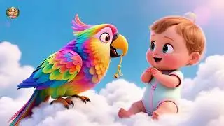 Baby Parrot and the Magic 🦜✨🎶 Fun Magical Adventure & Learning Song for Kids | Nursery Rhyme