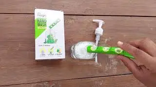 Unboxing Mr. magic powder to liquid HANDWASH Protect  @Godrejmagic