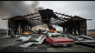Found 1969 GTO Judge Crushed by Plane Crash &mdash; Full Restoration to Carousel Red | Silent ASMR