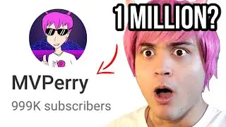 MVPerry reacts to 1 MILLION SUBSCRIBERS!