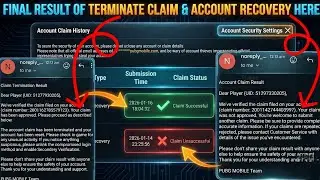 Final Results of Terminate Claim & Account Recovery Claim is Here | Your claim was not approved