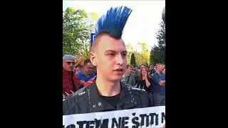 Protesti u Tuzli Gradjani - Anketa Protestna setnja Tuzla #protest #tuzla #tk
